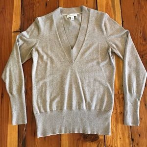 Banana Republic Beige cotton/silk/cashmere sweater